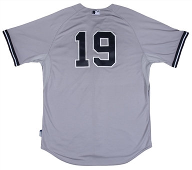 2014 Masahiro Tanaka Game Issued New York Yankees #19 Road Jersey